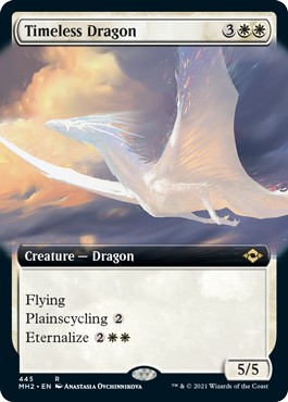 Timeless Dragon (Variant) - Modern Horizons 2 Spoiler