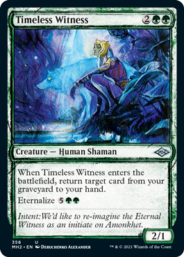 Timeless Witness (Variant) - Modern Horizons 2 Spoiler