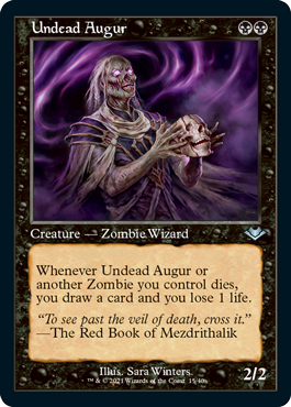 Undead Augur (Variant) - Modern Horizons 2 Spoiler