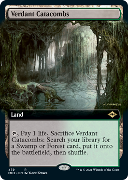 Verdant Catacombs (Variant) - Modern Horizons 2 Spoiler