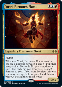 Yusri, Fortune's Flame - Modern Horizons 2 Spoiler