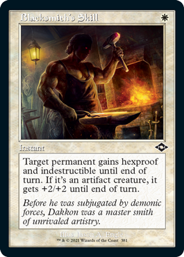 Blacksmith's Skill (Variant) - Modern Horizons 2 Spoiler