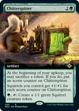 Chitterspitter (Variant) 2 - Modern Horizons 2 Spoiler