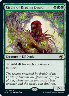 Circle of Dreams Druid - Adventures in the Forgotten Realms Spoiler