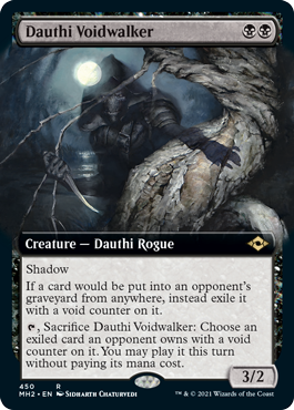 Dauthi Voidwalker (Variant) 2 - Modern Horizons 2 Spoiler