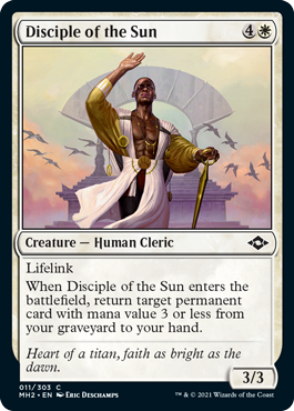Disciple of the Sun - Modern Horizons 2 Spoiler