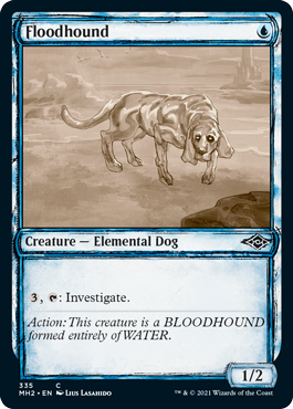 Floodhound (Variant) - Modern Horizons 2 Spoiler