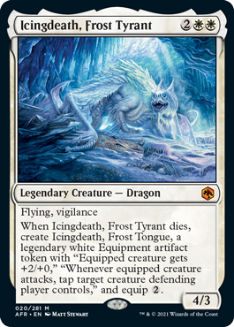 Icingdeath, Frost Tyrant - Adventures in the Forgotten Realms Spoiler