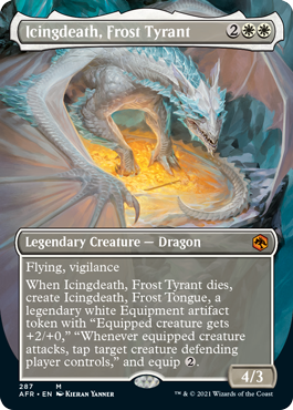 Icingdeath, Frost Tyrant (Variant) - Adventures in the Forgotten Realms Spoiler