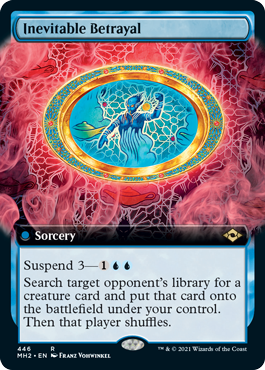 Inevitable Betrayal (Variant) 2 - Modern Horizons 2 Spoiler