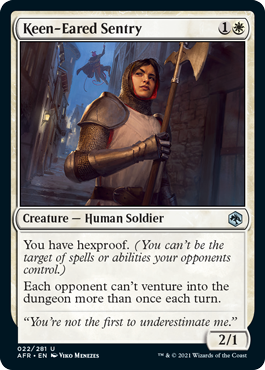 Keen-Eared Sentry - Adventures in the Forgotten Realms Spoiler