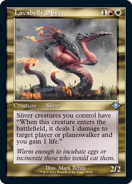 Lavabelly Sliver (Variant) - Modern Horizons 2 Spoiler