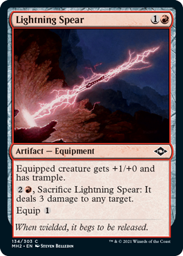 Lightning Spear - Modern Horizons 2 Spoiler