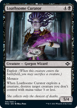 Loathsome Curator - Modern Horizons 2 Spoiler