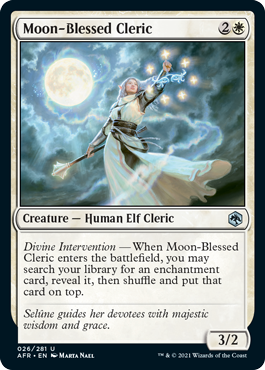 Moon-Blessed Cleric - Adventures in the Forgotten Realms Spoiler