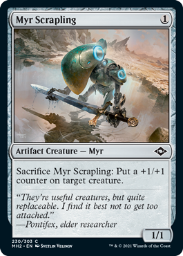 Myr Scrapling - Modern Horizons 2 Spoiler