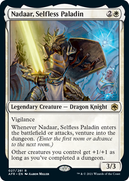 Nadaar, Selfless Paladin - Adventures in the Forgotten Realms Spoiler