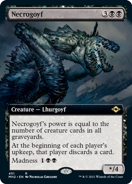 Necrogoyf (Variant) 2 - Modern Horizons 2 Spoiler