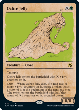 Ochre Jelly (Variant) - Adventures in the Forgotten Realms Spoiler