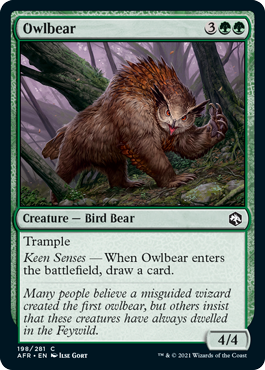Owlbear - Adventures in the Forgotten Realms Spoiler