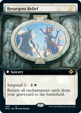 Resurgent Belief (Variant) 2 - Modern Horizons 2 Spoiler