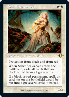 Sanctifier en-Vec (Variant) - Modern Horizons 2 Spoiler