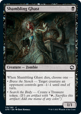 Shambling Ghast - Adventures in the Forgotten Realms Spoiler