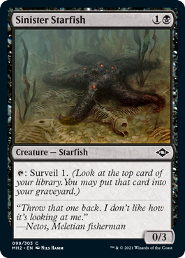 Sinister Starfish - Modern Horizons 2 Spoiler