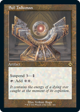 Sol Talisman (Variant) 2 - Modern Horizons 2 Spoiler