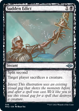 Sudden Edict (Variant) - Modern Horizons 2 Spoiler