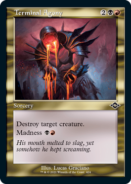 Terminal Agony (Variant) - Modern Horizons 2 Spoiler