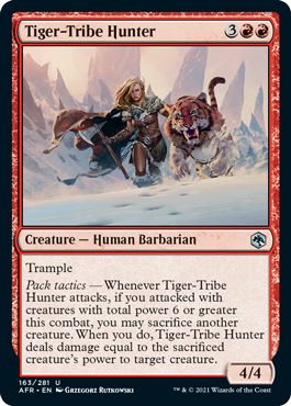 Tiger-Tribe Hunter - Adventures in the Forgotten Realms Spoiler