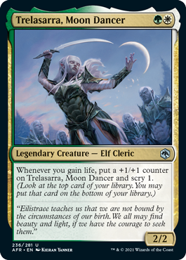 Trelasarra, Moon Dancer - Adventures in the Forgotten Realms Spoiler