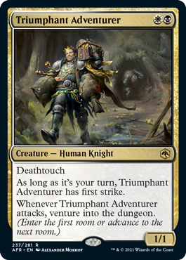 Triumphant Adventurer - Adventures in the Forgotten Realms Spoiler
