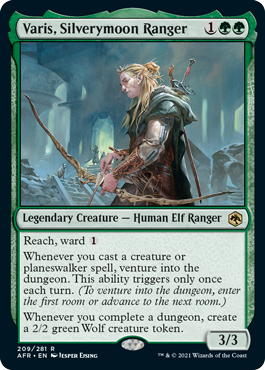 Varis, Silverymoon Ranger - Adventures in the Forgotten Realms Spoiler