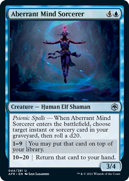 Aberrant Mind Sorcerer - Adventures in the Forgotten Realms Spoiler