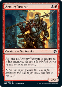 Armory Veteran - Adventures in the Forgotten Realms Spoiler