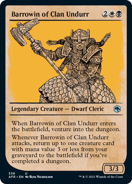 Barrowin of Clan Undurr (Variant) - Adventures in the Forgotten Realms Spoiler