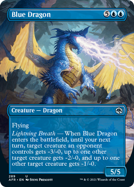 Blue Dragon (Variant) - Adventures in the Forgotten Realms Spoiler