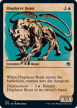 Displacer Beast (Variant) - Adventures in the Forgotten Realms Spoiler
