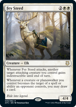 Fey Steed - Adventures in the Forgotten Realms Commander Spoiler