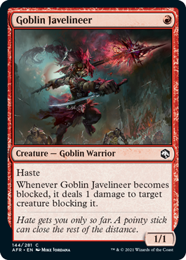 Goblin Javelineer - Adventures in the Forgotten Realms Spoiler