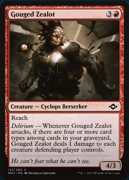 Gouged Zealot