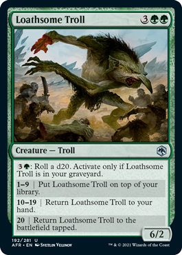 Loathsome Troll - Adventures in the Forgotten Realms Spoiler