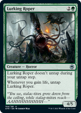 Lurking Roper - Adventures in the Forgotten Realms Spoiler