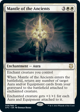 Mantle of the Ancients - Adventures in the Forgotten Realms Commander Spoiler