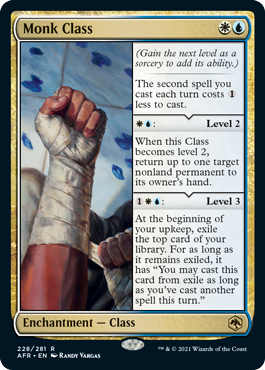 Monk Class - Adventures in the Forgotten Realms Spoiler