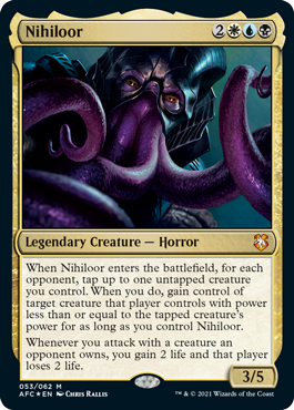 Nihiloor - Adventures in the Forgotten Realms Commander Spoiler