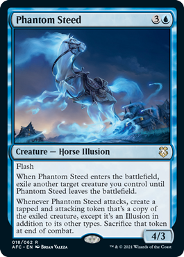 Phantom Steed - Adventures in the Forgotten Realms Commander Spoiler