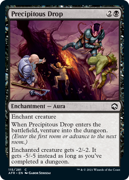 Precipitous Drop - Adventures in the Forgotten Realms Spoiler